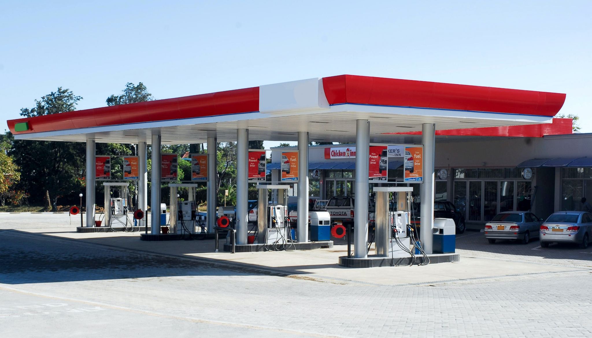 service-station
